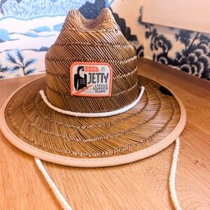 Kids Straw Hat - Brown
